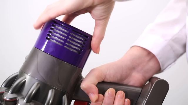 Что делать, если на экране беспроводного пылесоса Dyson Cyclone V10™ мигает индикатор фильтра смотреть онлайн