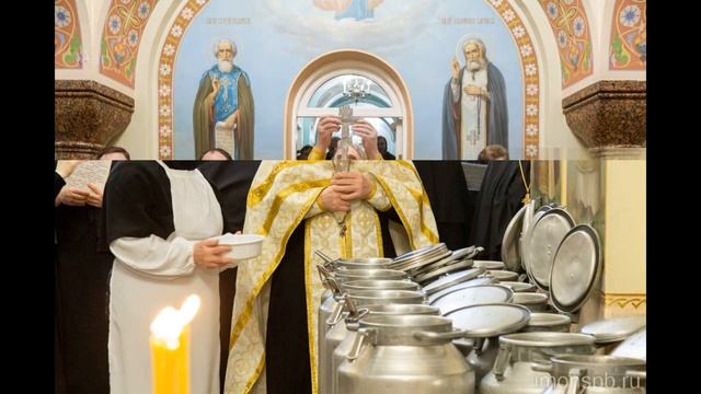 Тропарь праздника Крещения Господня. Иоанновский монастырь