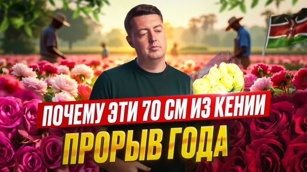 Кенийская или эквадорская роза 70 см — что выгоднее для закупки? Плантация Azali Roses цветы оптом