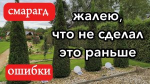 Туя Смарагд: ЖАЛЕЮ, что не сделал ЭТО раньше — как спасти тую #ТуяСмарагд #ЗимнийУход #ОшибкиСада