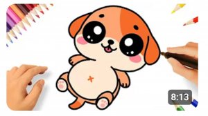 КАК НАРИСОВАТЬ УДИВИТЕЛЬНОГО ЩЕНКА В СТИЛЕ КАВАЙИ 🐶💖