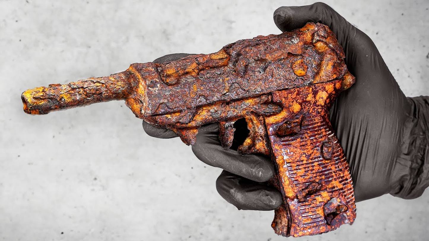 🔫 ПИСТОЛЕТ 1940 ГОДА! Реставрация Walther, Которая ПОТРЯСЁТ ТЕБЯ! 😱 смотреть онлайн