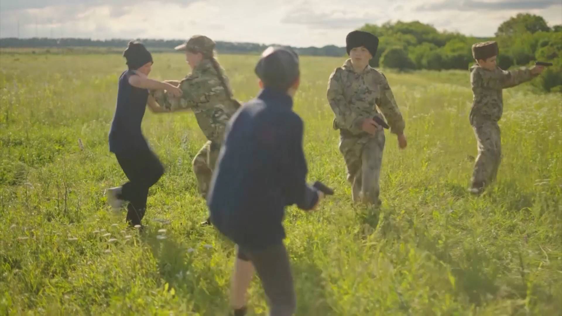 СЪЕМКИ ФИЛЬМА "КАЗАКИ - РАЗБОЙНИКИ" смотреть онлайн