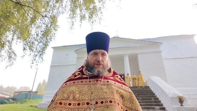 Рассказ протоиерея Михаила Бучина о Воскресенском храме пос. Некрасовского смотреть онлайн