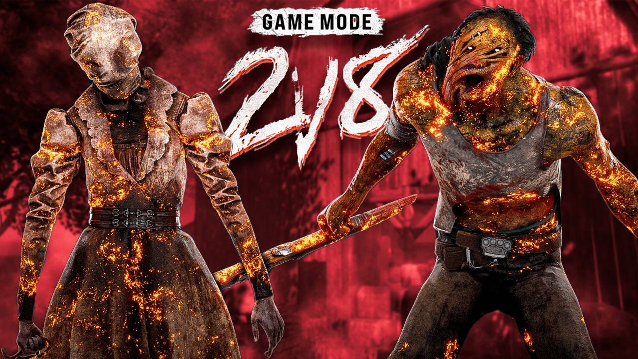Убегаем от двух маньяков в режиме 2 vs 8 ► Dead by daylight смотреть онлайн