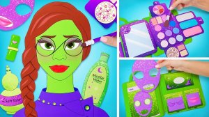 Потрясающий бьюти-макияж для ведьмы 🧙♀️ Бьюти-бокс Эльфабы