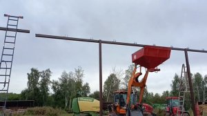 Строительство навеса - ч.3