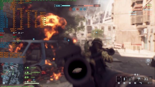Battlefield 6 Open Beta RX 5700 XT 2560x1440 Ultra_encoded