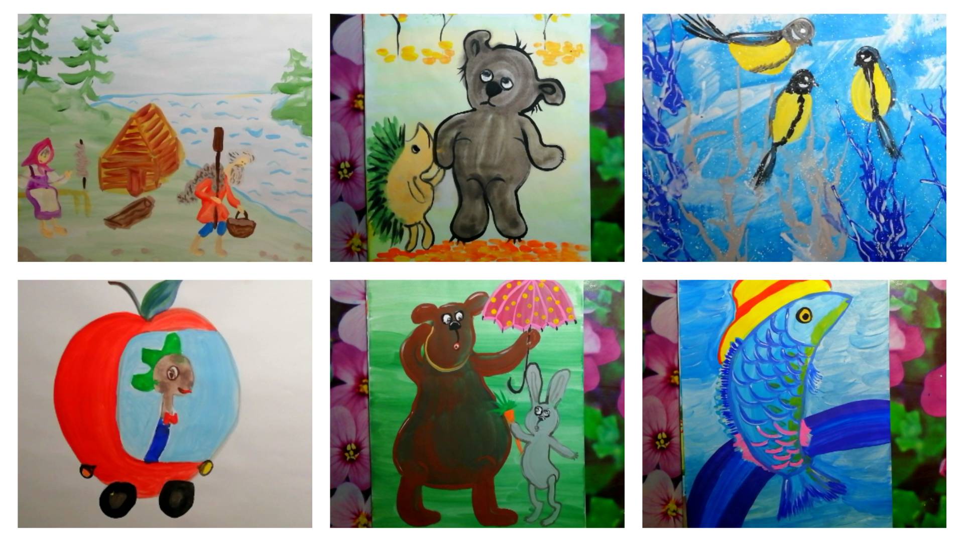 Что рисую я и дети. смотреть онлайн