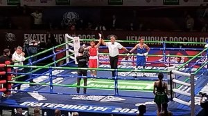 Полуфиналы на чемпионате России по боксу в Екатеринбурге
