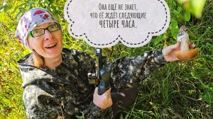 Хлопотный поход за грибами. Дана бесит меня в лесу!