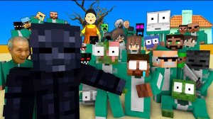 ОЧЕРЕДНАЯ ИГРА КАЛЬМАРА ПРОТИВ БРЭЙНРОД, МУЛЬТФИЛЬМ ПРО МАЙНКРАФТ