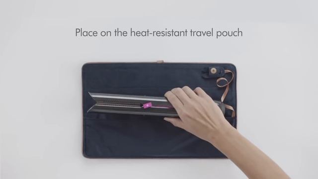 Как включить блокировку на время полета на выпрямителе Dyson Corrale™ смотреть онлайн