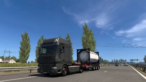 Euro Truck Simulator 2 1.54 Тамань (RU) в Ялта (RU) Пропан-Бутан 10 600 кг