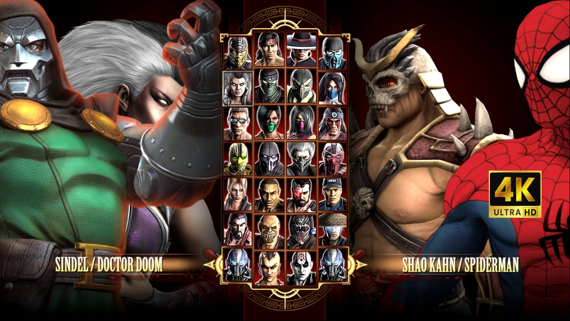 Игра за Doctor Doom & Rose Street Fighter в Mortal Kombat Komplete Edition на PC Expert в 4K смотреть онлайн