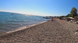 Новый Афон. Абхазия. Локация городской пляж. Август. Архив 2025