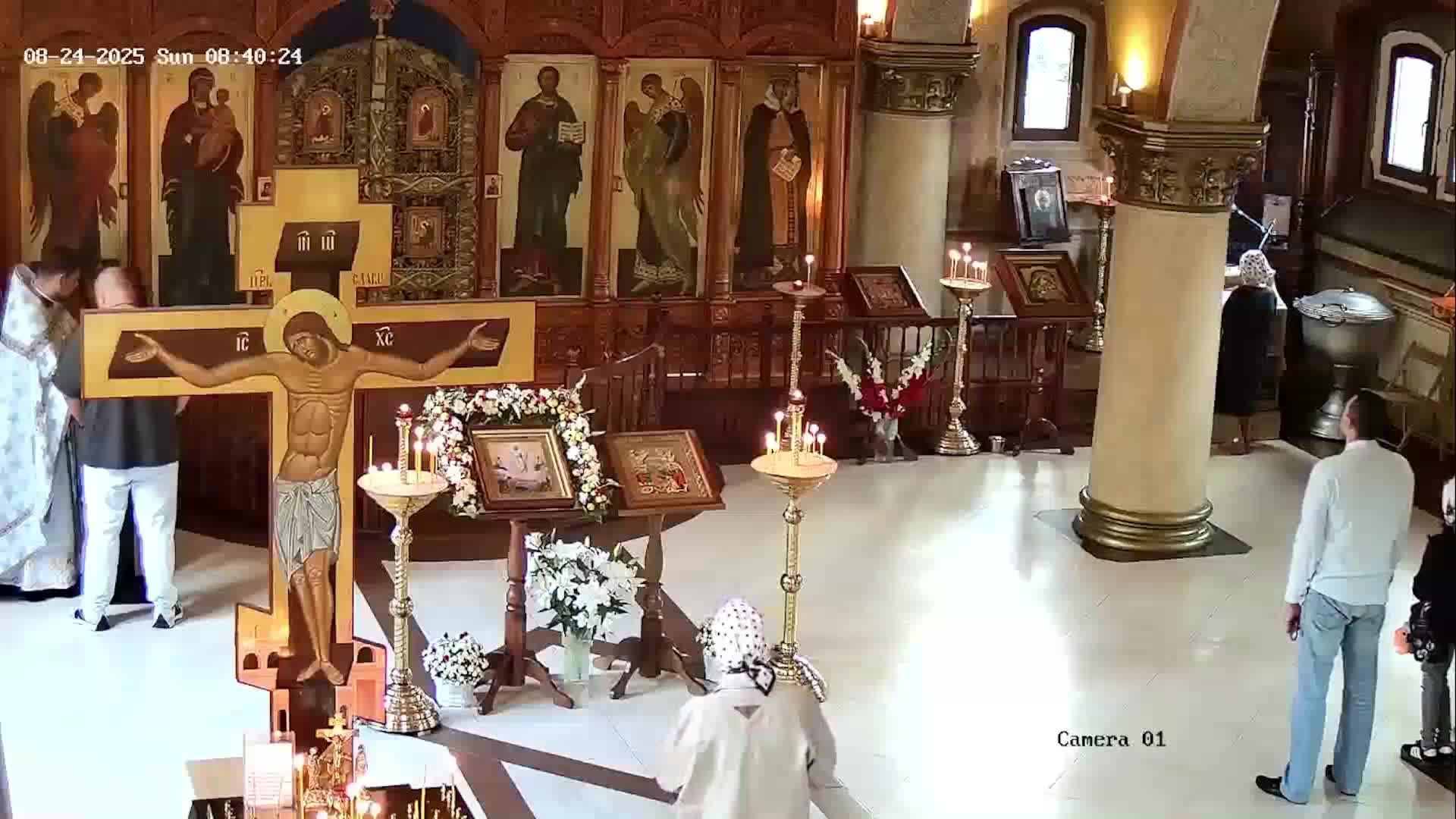 Божественная литургия. 24.08.2025 в 9-00. смотреть онлайн