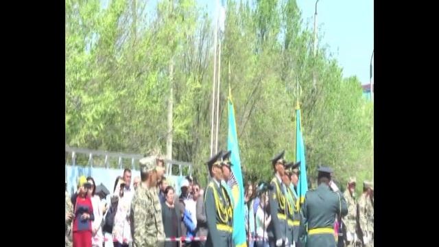 вч 10181 Аягоз присяга май 2018 г