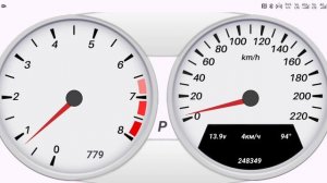 Тест приборной панели Qashqai J10 на Android №1