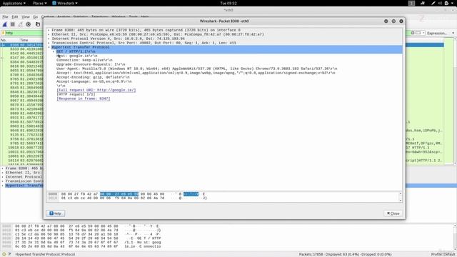 11.16. Wireshark - Using Filters, Tracing & Dissecting Packets16 смотреть онлайн