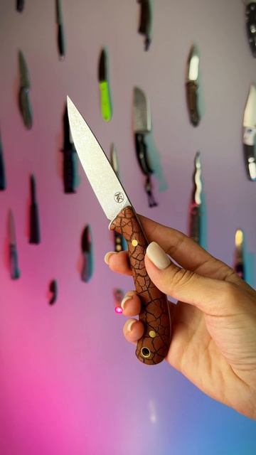 Ножи Кирилла Козлова с необычными рукоятями 🤩