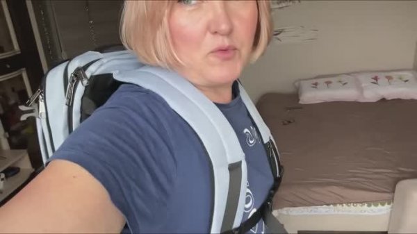 В Америку с Новым рюкзаком.Подарок доя Максима .В магазине Метро купила посуду.Я расстроилась 😥