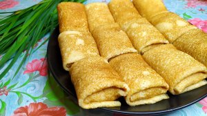 Блины с творогом просто вкусно