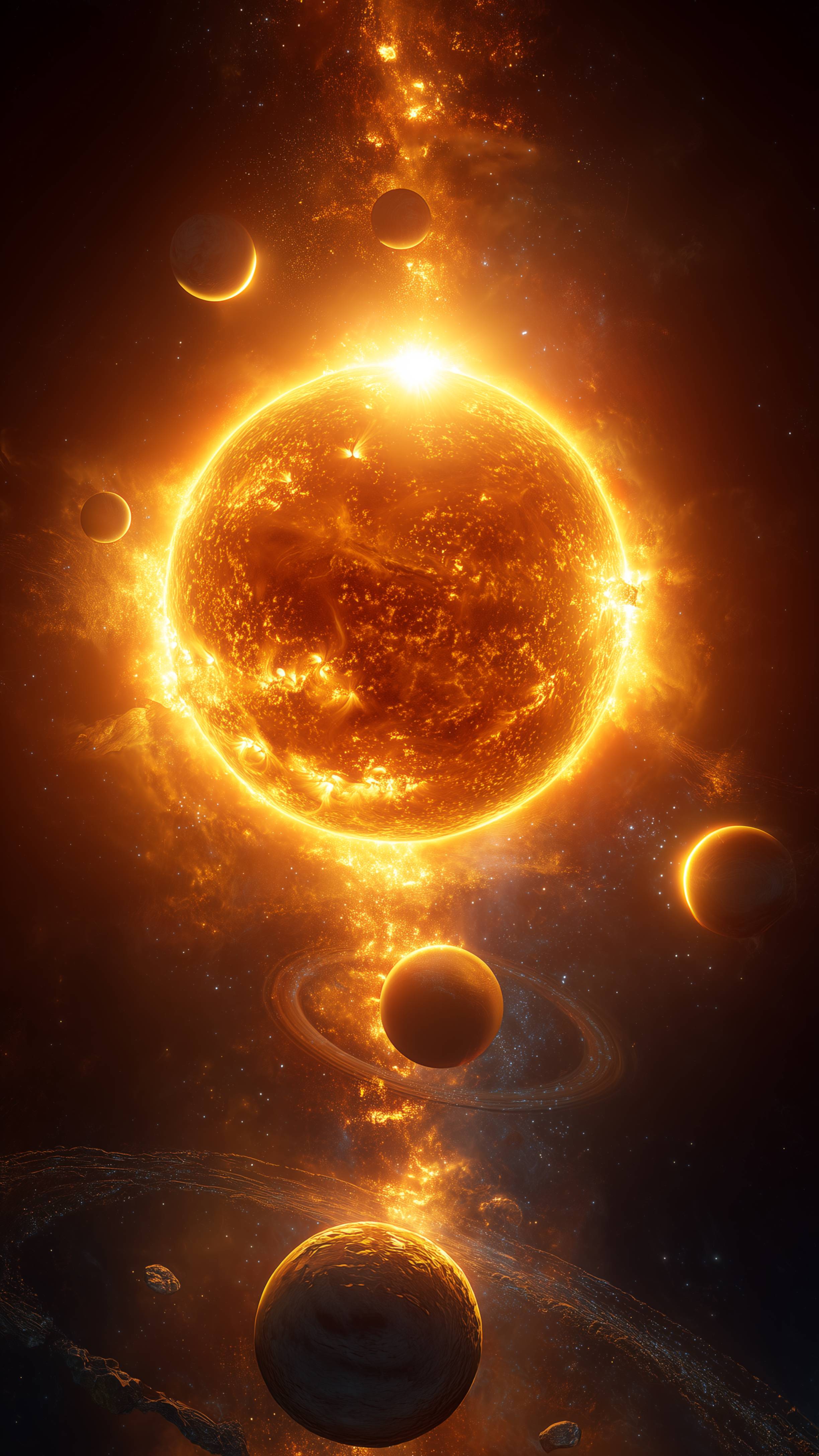 Звезда нашей Солнечной системы ☀️