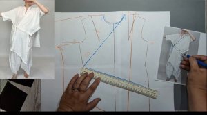 Моделирование. Восточный стиль блузы. Выкройка № 552.