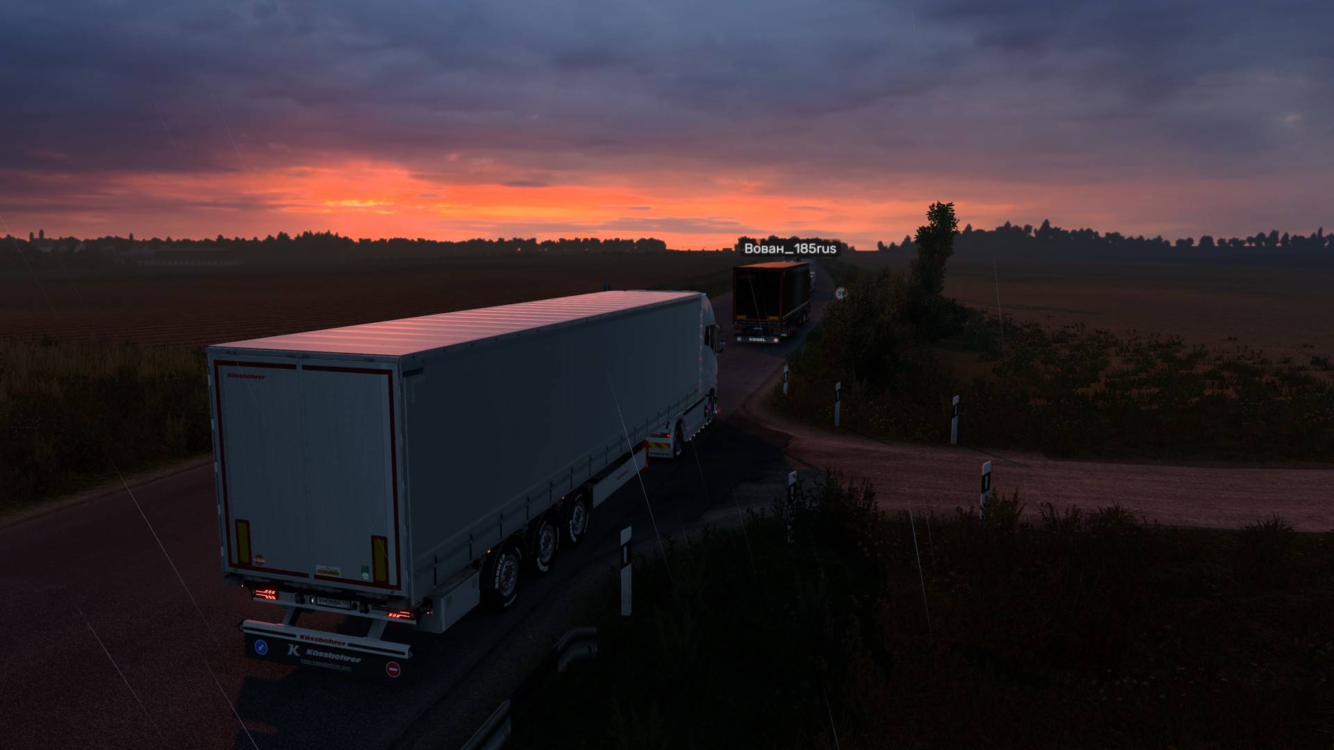 Euro Truck Simulato2 VTC World возим грузы смотреть онлайн