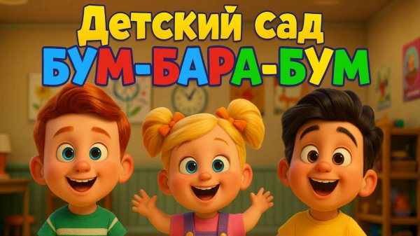 Песня про детский сад. Песня - мультик. Песни для детей