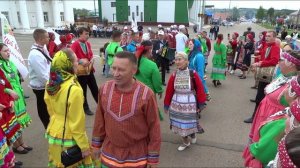 Марийский танец. ШИЙ  КАНДЫРА-25. с. Калтасы. Видео Василия Хайбуллина