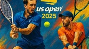 Медведев Д — Бонзи Б Теннис. US Open 2025. Раунд 1. Прямая трансляция.