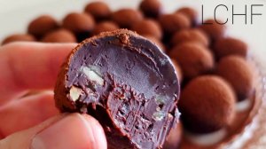 Шоколадные Трюфели с черносливом и орехами. Рецепт трюфелей дома!