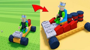 ПАПА и ДОЧКА делают БЕЗУМНЫЕ ВЕЩИ с ЭТОЙ МАШИНОЙ!!! Самая безумная машина в роблокс!