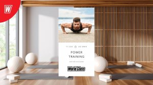 POWER TRAINING с Сергеем Кусакиным | 24 августа 2025  Онлайн World Class