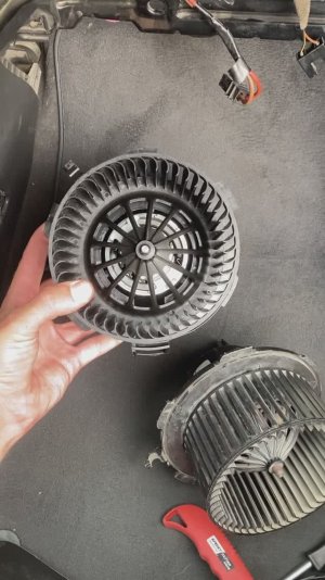 Замена мотора печки на OPEL ZAFIRA B