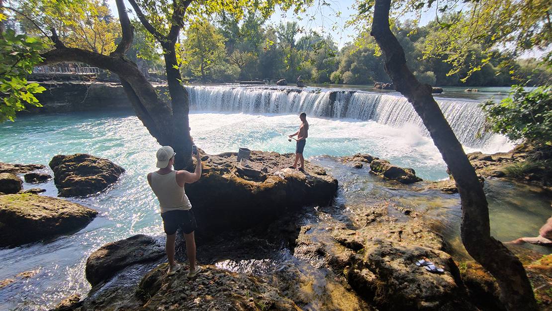 ВОДОПАДЫ МАНАВГАТ СИДЕ ТУРЦИЯ смотреть онлайн