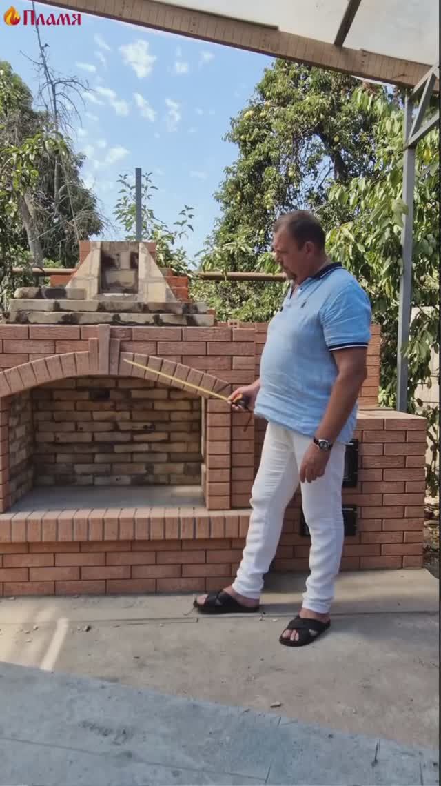 Камино-мангал с печкой под казан в Майкопе
