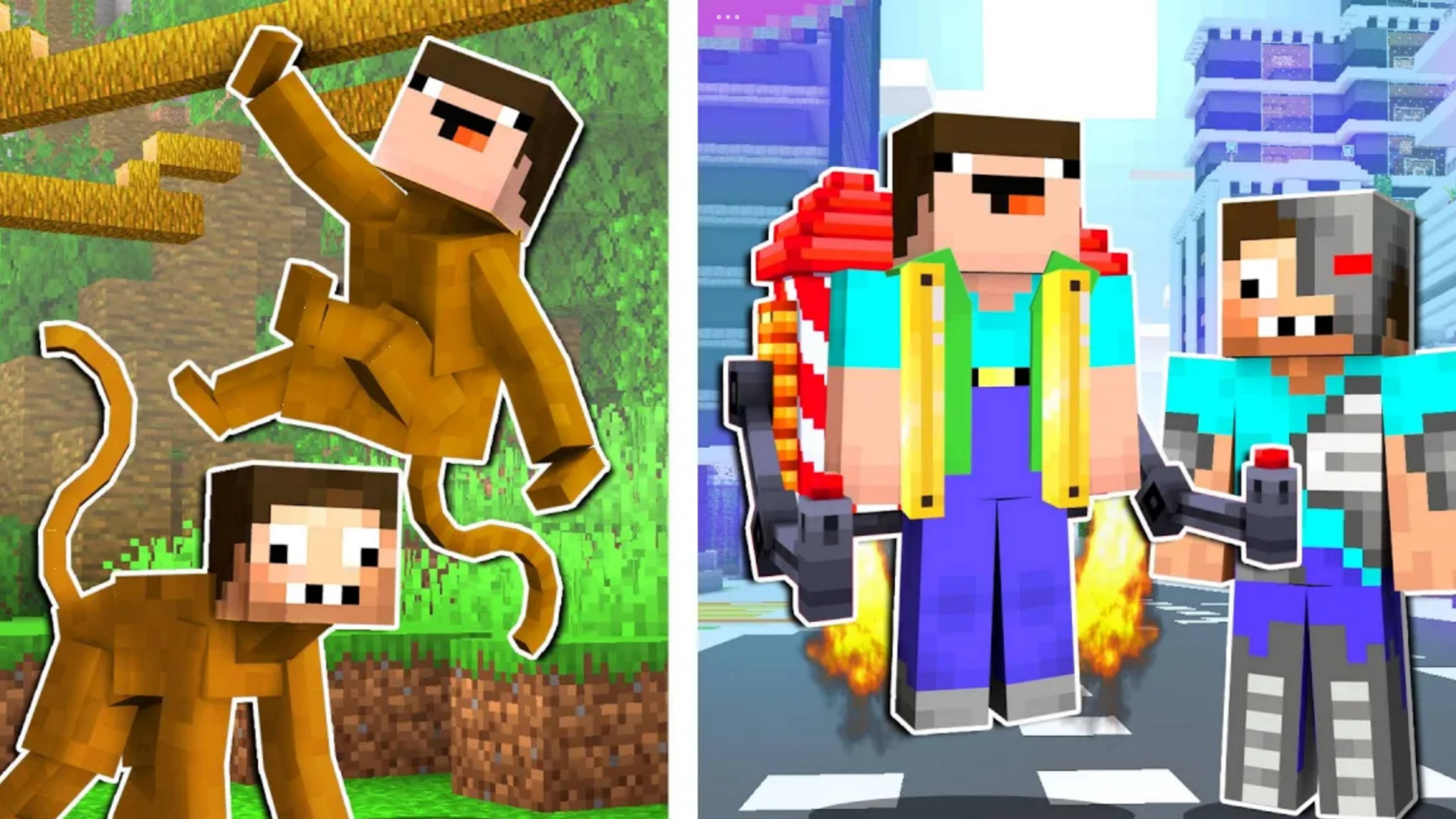 Нуб и Про эволюция из обезьяны в супер человека DakPlay DakPlay ДакПлей ДакПлей смотреть онлайн