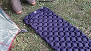 Как сдуть и не испортить надувной туристический матрас