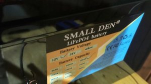 Тест емкости LiFePo4 аккумулятора Small Den. Часть 1.