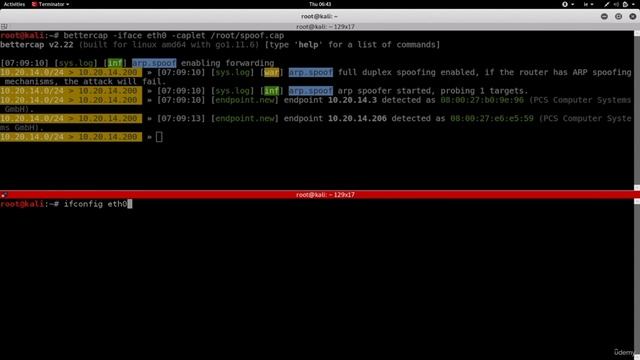12.1. Detecting ARP Poisoning Attacks1 смотреть онлайн