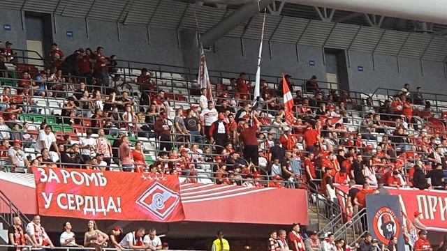 Фанаты Спартак Москва перед матчем с Рубином. Рубин Спартак смотреть онлайн