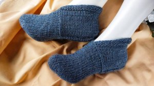 Удобные следки / вяжутся за три часа / самые простые без заморочек / для начинающих вязальщиц