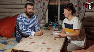 Как живут люди в тайге. Вот-вот наступит зима, пора спускаться. Суровый Полярный Урал. 18с