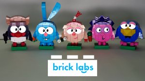 Все Смешарики из Мира Кубиков от Брик Лабс! Конструкторы