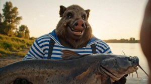 Влог кабана на рыбалке 🐗