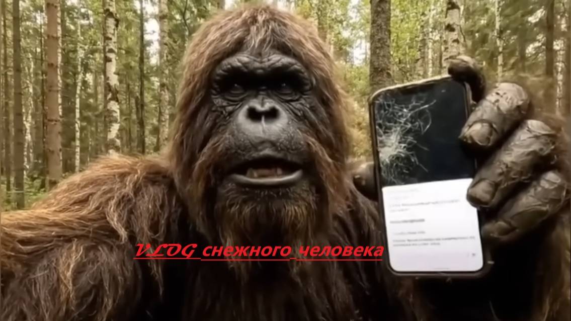 VLOG снежного человека смотреть онлайн