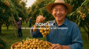 Как вьетнамские фермеры собирают урожай лонгана 🍈